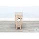 Charge Wedge Natural Chair Side Table