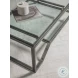 Metal Designs St Laurent Byron Rectangular Cocktail Table