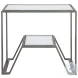 Metal Designs St Laurent Byron Rectangular End Table