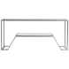 Metal Designs Silver Leaf Byron Console Table