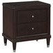 Emberlyn Brown 2 Drawer Nightstand