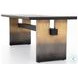 Brennan Worn Black Dining Table