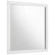 Ines White Square Dresser Mirror