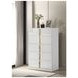 Ines White 5 Drawer Chest