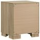 Arielle Light Oak 2 Drawer Nightstand