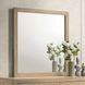 Arielle Light Oak Square Dresser Mirror