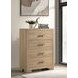 Arielle Light Oak 4 Drawer Chest