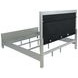Gunnison Silver Metallic King Panel Bed