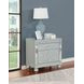 Gunnison Silver Metallic Nightstand