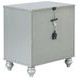 Gunnison Silver Metallic Nightstand