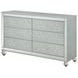 Gunnison Silver Metallic Dresser