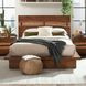 Winslow Smokey Walnut and Coffee Bean Queen Platform Bed