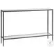 Metal Designs St Laurent Claret Console Table