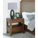 Maderia Walnut 2 Drawer Nightstand
