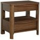 Maderia Walnut 2 Drawer Nightstand