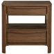 Maderia Walnut 2 Drawer Nightstand
