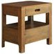 Maderia Walnut 2 Drawer Nightstand
