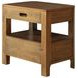 Maderia Walnut 2 Drawer Nightstand