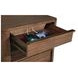 Maderia Walnut 2 Drawer Nightstand