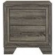 Wright Brown Oak 2 Drawer Nightstand