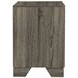 Wright Brown Oak 2 Drawer Nightstand