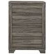 Wright Brown Oak 4 Drawer Chest