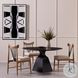Sargon Washed Black And Bluestone Dining Table