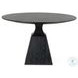 Sargon Washed Black And Bluestone Dining Table