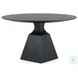 Sargon Washed Black And Bluestone Dining Table