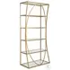Metal Designs Gold Leaf Ellipse Etagere