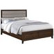 Welsley Taupe California King Upholstered Panel Bed