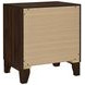 Welsley Walnut 2 Drawer Nightstand
