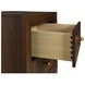 Welsley Walnut 2 Drawer Nightstand