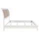 Bexhill White King Upholstered Panel Bed