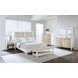 Bexhill White King Upholstered Panel Bed