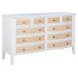 Bexhill White 10 Drawer Dresser