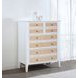 Bexhill White 8 Drawer Chest