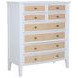Bexhill White 8 Drawer Chest