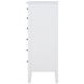 Bexhill White 8 Drawer Chest