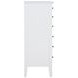Bexhill White 8 Drawer Chest