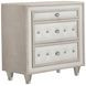 Antonella Ivory And Camel Nightstand