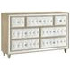 Antonella Ivory And Camel Dresser