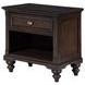 Andover Dark Oak 1 Drawer Nightstand