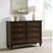 Andover Dark Oak 8 Drawer Dresser