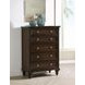 Andover Dark Oak 5 Drawer Chest
