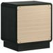Cavelle Black 2 Drawer Nightstand
