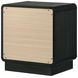 Cavelle Black 2 Drawer Nightstand
