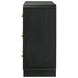 Cavelle Black 6 Drawer Dresser