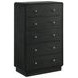 Cavelle Black 5 Drawer Chest