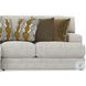 Tori Birch L-Shape Sectional with Ottoman